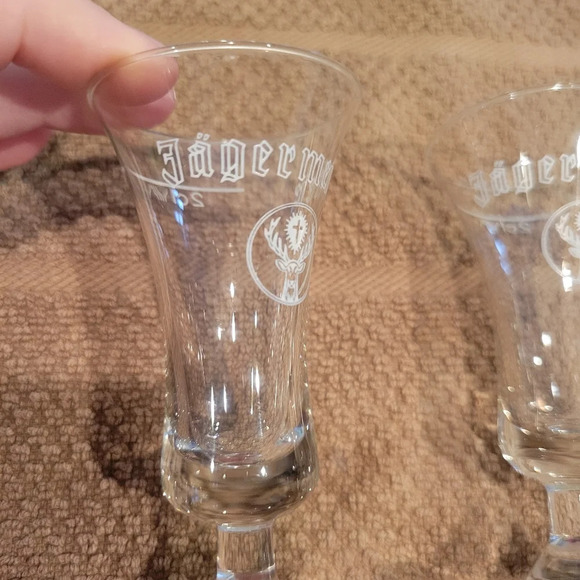 Set of 4 Jagermeister glassCordial Shot glasses - Picture 4 of 8